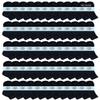 60 Pairs Of Yacht & Smith Wholesale Kids Mid Ankle Socks, Cotton Bulk Sport Ankle Socks Size 6-8 (Black) view 1