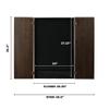 Viper 787 Electronic Dartboard, Metropolitan Espresso Cabinet & Shadow Buster Dartboard Light Bundle view 3