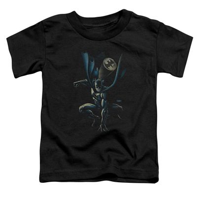 Batman Calling All Bats Unisex Toddler T Shirt for Boys and Girls, Large (4T) Black