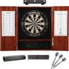Viper Dead On Sisal Dartboard, Metropolitan Cinnamon Cabinet, Shadow Buster Dartboard Lights & Padded Dart Mat view 1