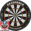 Viper Razorback Sisal Dartboard, Metropolitan Mahogany Cabinet, Underground The Raven Steel Tip Darts & Shadow Buster Dartboard Lights view 2