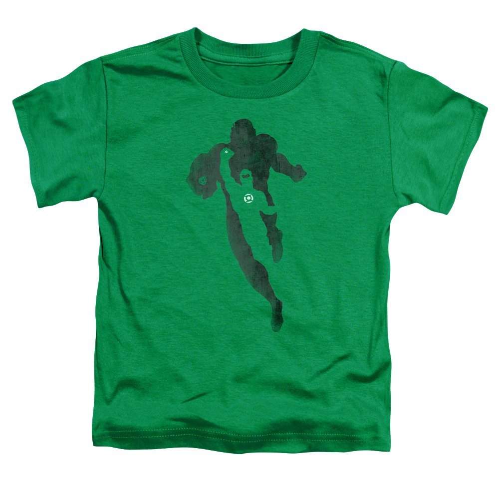 DC Lantern Knockout Unisex Toddler T Shirt for Boys and Girls, Small (2T) Kelly Green
