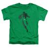 DC Lantern Knockout Unisex Toddler T Shirt for Boys and Girls, Small (2T) Kelly Green view 1