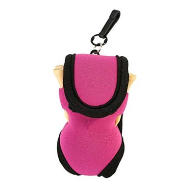 Bnineteenteam Golfball Ball Bag Holder,Golfball Ball Bag Holder Clip Utility Pouch Sports Golfing Accessories with 4 Tees and 2 Golfball Balls for Outdoor Training()