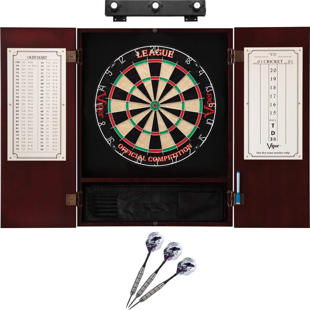 Viper League Sisal Dartboard Lights Throw Line Marker