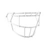 Schutt Sports F7-F5 Varsity Facemask for F7 Football Helmets, White, EGOP-II-NB-VC view 1
