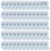 240 Pairs Of Yacht & Smith Wholesale Kids Mid Ankle Socks, Cotton Bulk Sport Ankle Socks Size 6-8 (White) view 2