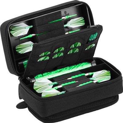 Casemaster by GLD Products Plazma Pro Dart Case with Black Zipper and Phone Pocket