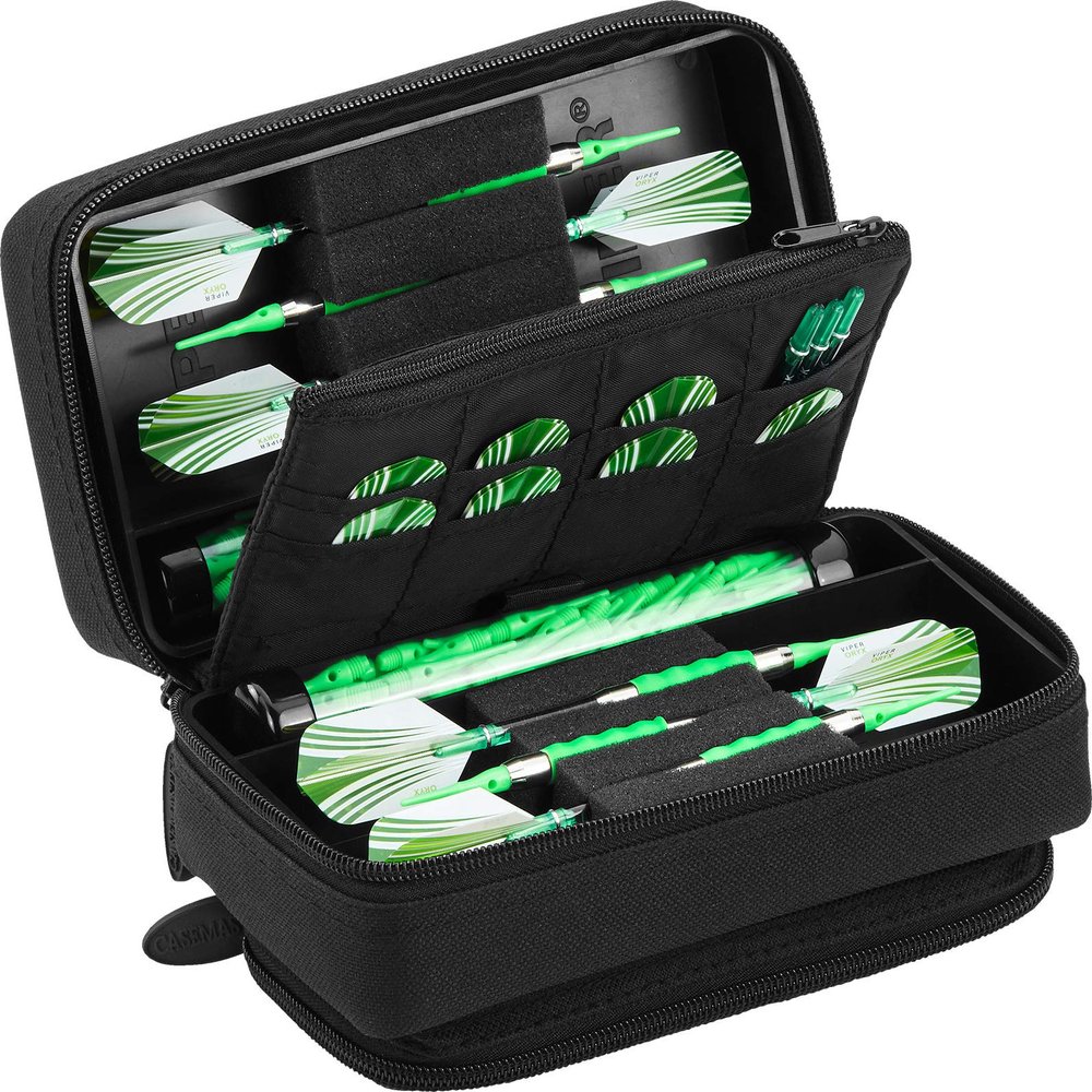 Casemaster by GLD Products Plazma Pro Dart Case with Black Zipper and Phone Pocket