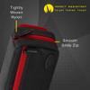 Casemaster by GLD Products Plazma Pro Dart Case Black with Ruby Zipper and Phone Pocket view 3