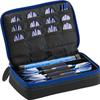 Casemaster by GLD Products Plazma Dart Case Black with Sapphire Zipper, Sapphire Trim view 1