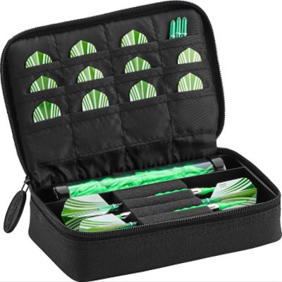 Casemaster by GLD Products Plazma Dart Case with Black Zipper, Black Trim