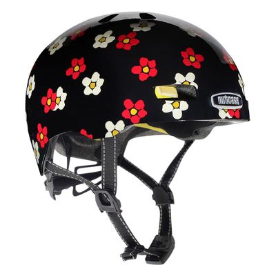 Nutcase, Street, Adult Bike and Skate Helmet with MIPS Protection System for Road Cycling and Commuting, Fun Flor-All Gloss MIPS, Large