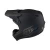 Troy Lee Designs GP Helmet for Motocross MX, Light Weight 16 Vents, Mono Black, MD, SKU 103490003 view 3