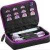 Casemaster by GLD Products Plazma Dart Case Black with Amethyst Zipper, Amethyst Trim view 1