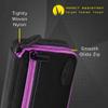 Casemaster by GLD Products Plazma Dart Case Black with Amethyst Zipper, Amethyst Trim view 2