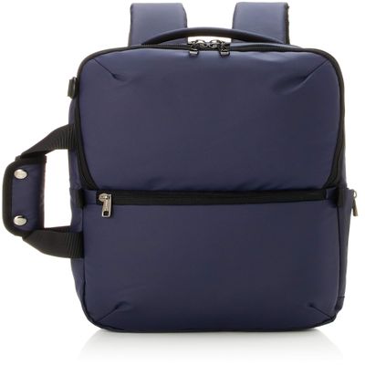 Gatsby GB-AZ012 Amazon Exclusive 3-Way Business Bag, Backpack, Lightweight, Waterproof, Commuting to Work, A4, PC Compatible, Navy
