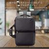 Gatsby GB-AZ012 Amazon Exclusive 3-Way Business Bag, Backpack, Lightweight, Waterproof, Commuting to Work, A4, PC Compatible, Navy view 3