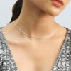 925 Sterling Silver Necklace 0.7mm to 1.3mm Square Snake Chain Necklace (Available Size 7 to 30 Inches), 18 view 4