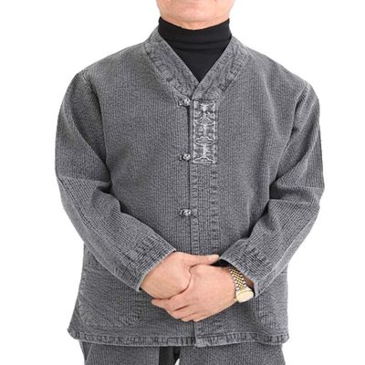 Altair Men Women Cotton 100 Embroidery Shirt Pants Set Zen Meditation,Temple Clothing Fusion Hanbok (Purple, S)