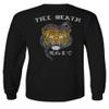 0252. Tiger Graphic Traditional Japanese Tattoo Till Death Society Men's Long Sleeve t Shirt (Black, Large) view 2