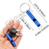 Frienda 35 Pieces Emergency Whistle with Keychain, Aluminum Emergency Survival Whistle for Camping Hiking Hunting Outdoors Sports, Loud Sound view 2