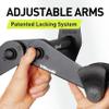 Vibrelli Bike Wall Mount - Horizontal Storage Rack for Hanging Bicycles in Garage - Adjustable Bike Hanger, Holder - Wall Bike Rack Hooks for Bicycle view 3