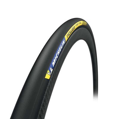 Michelin Power Time Trial Tire - 700x25mm Clincher Folding Bike Tire with Race2 Compound, 3x180 TPI Casing, Lightweight Aramid Beads for Triathlon and Time Trial Performance