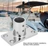 90 Degree Boat Rail, Rectangular Base Marine Boat 316 Stainless Steel 90 Degrees Boat Accesssory for Boat Marine(1in) view 4