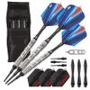 Viper Sidewinder Tungsten Soft Tip Darts Ringed Barrel 18 Grams and Casemaster Single Black Dart Case view 1