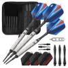 Viper by GLD Products Sidewinder Tungsten Soft Tip Darts Shark Fin Barrel 18 Grams and Casemaster Deluxe Black Nylon Dart Case view 1