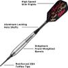 Viper by GLD Products Fatal Shot 18 Gram Soft Tip Darts & Casemaster Select Black Dart Case view 2