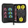 Viper Sidewinder Tungsten Soft Tip Darts Ringed Barrel 18 Grams and Casemaster Select Blue Nylon Dart Case view 3