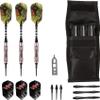 Viper Ranger Tungsten Soft Tip Darts Red Rings 18 Grams and Casemaster Single Black Dart Case view 1