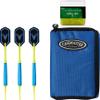 Viper V-Glo Blue 18 Gram Soft Tip Darts, Casemaster Select Blue 2BA Tufflex III Tips - Neon Yellow 100 ct Box view 1