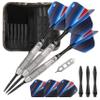 Viper Sidewinder Tungsten Steel Tip Darts 25 Grams and Casemaster Realtree Hardwoods Deluxe Camouflage Dart Case view 1
