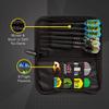 Viper by GLD Products Celtic Blood 22 Gram Steel Tip Darts & Casemaster Deluxe Black Dart Case view 3
