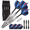 Viper Sidewinder Tungsten Steel Tip Darts 25 Grams and Casemaster Single Black Dart Case view 1