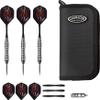 Viper by GLD Products Fatal Shot 24 Gram Steel Tip Darts & Casemaster Deluxe Black Dart Case view 1