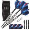 Viper by GLD Products Sidewinder Tungsten Steel Tip Darts 23 Grams and Casemaster Single Black Dart Case view 1