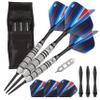 Viper by GLD Products Sidewinder Tungsten Steel Tip Darts 21 Grams and Casemaster Single Black Dart Case view 1