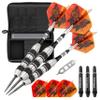 Viper The Freak Steel Tip Darts Knurled and Shark Fin Barrel 22 Grams and Casemaster Select Black Nylon Dart Case view 1