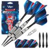 Viper Sidewinder Tungsten Steel Tip Darts 23 Grams and Casemaster Select Pink Nylon Dart Case view 2
