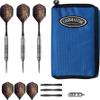 Viper Underground Celtic Blood Steel Tip Darts 22 Grams and Casemaster Select Blue Nylon Dart Case view 1