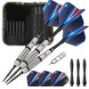 Viper by GLD Products Sidewinder Tungsten Steel Tip Darts 23 Grams and Casemaster Realtree Hardwoods Deluxe Camouflage Dart Case view 1