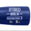 BamBooBat by Pinnacle Sports Equipment INC. Adult Maple/Bamboo Hybrid Baseball Bat, White Handle/Navy Barrel 243 End Loaded, 31" view 2