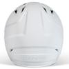 CHAMPRO HX Rise Fastpitch Softball Batting Helmet with Facemask in Solid Color Matte Finish White Medium view 4