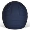 CHAMPRO HX Rise Fastpitch Softball Batting Helmet with Facemask in Solid Color Matte Finish Navy Medium view 4
