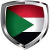 Customola - Sudan Country Flag Sticker Bumber Sticker Decal - 4 x 3.5 inc. view 1