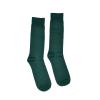 Bop Classy Men's Colorful Dress Socks 2 Pair Set - Solid Colors (Green (Kelly & Forest)) view 3